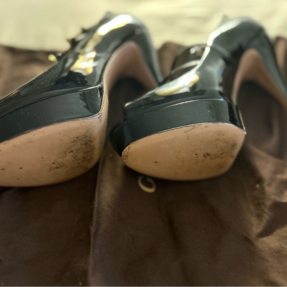 Black Gucci Pumps size 37.5 - Picture 6 of 6